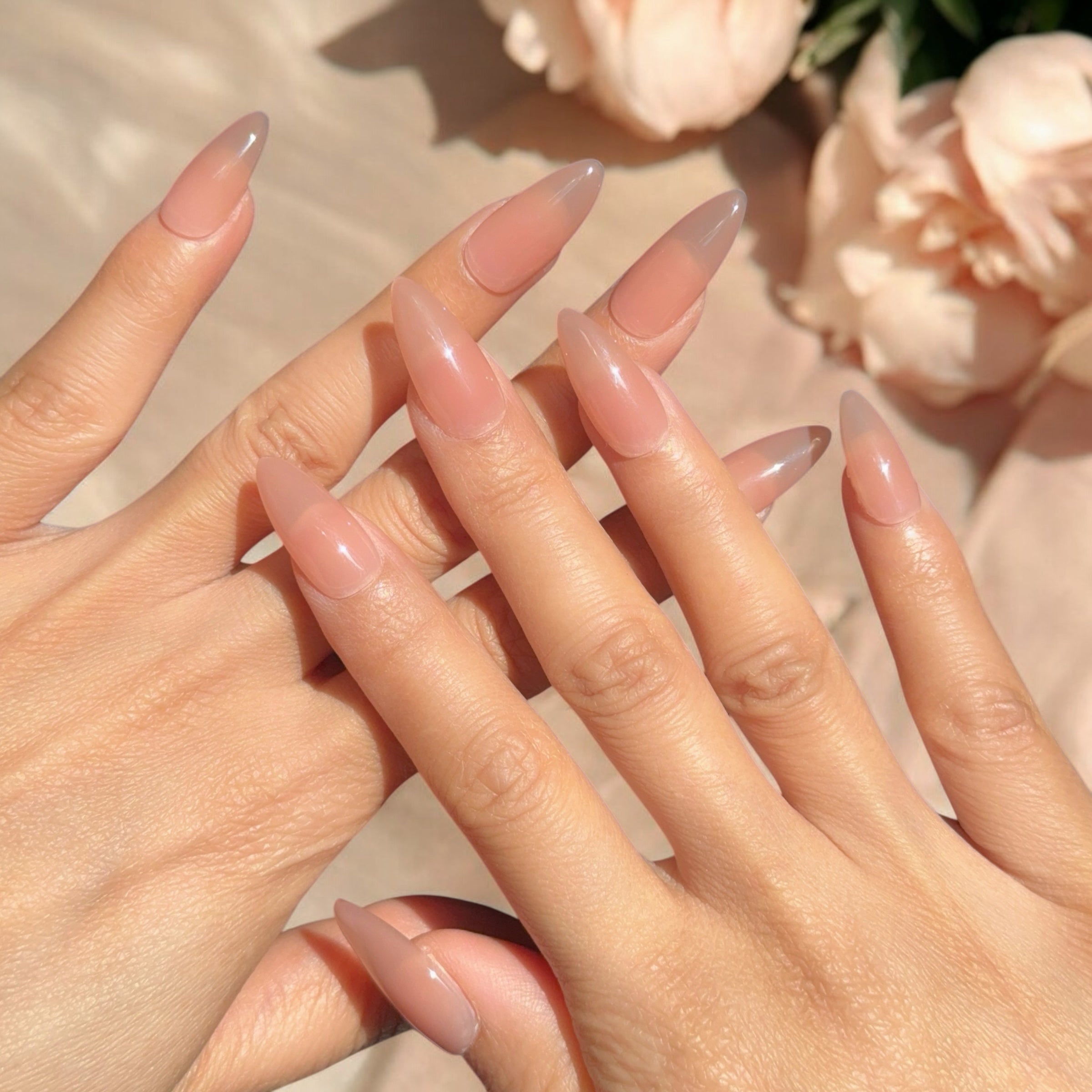 Nude color almond daily set