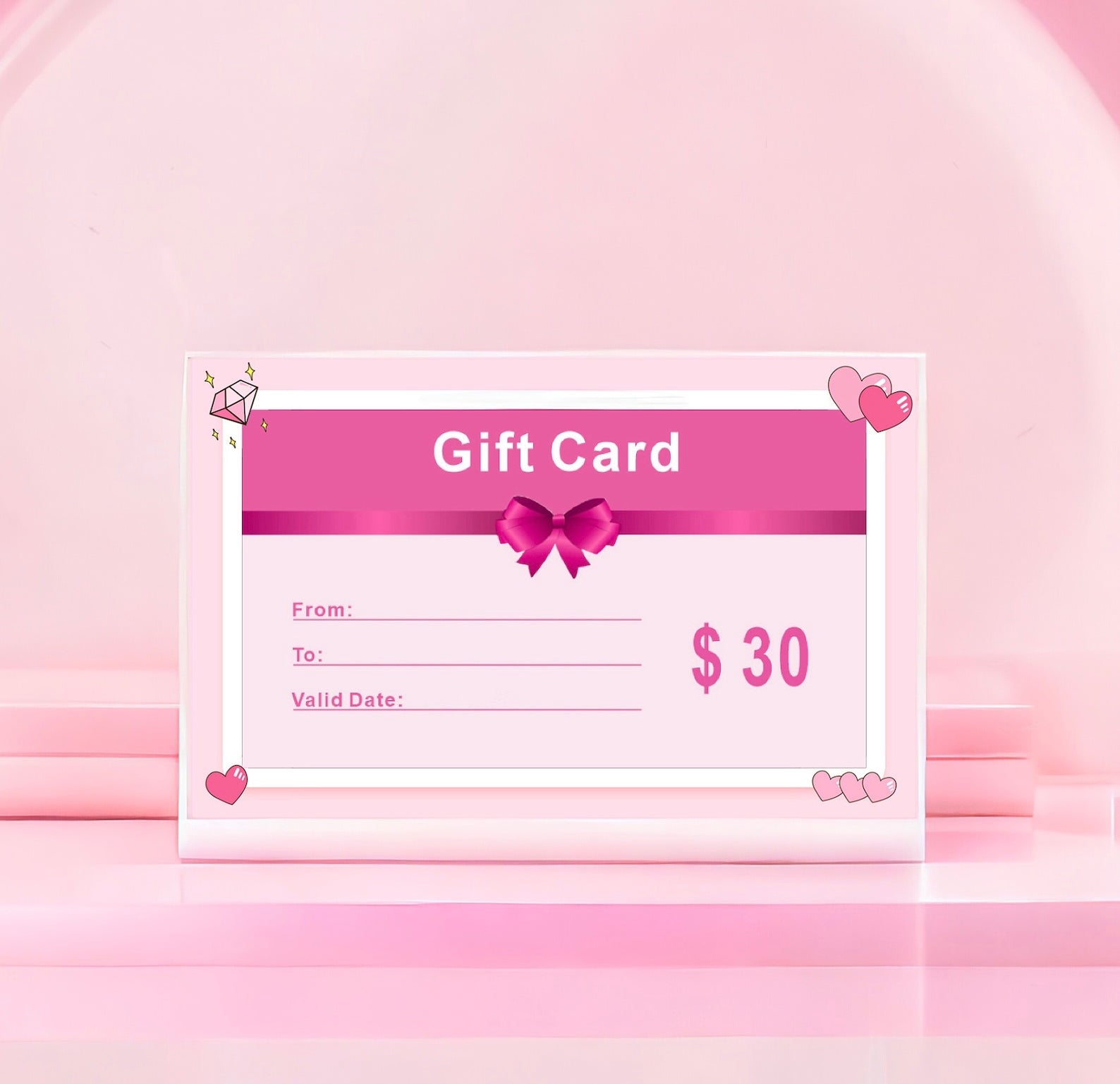 City Pink Nailshop Gift Card