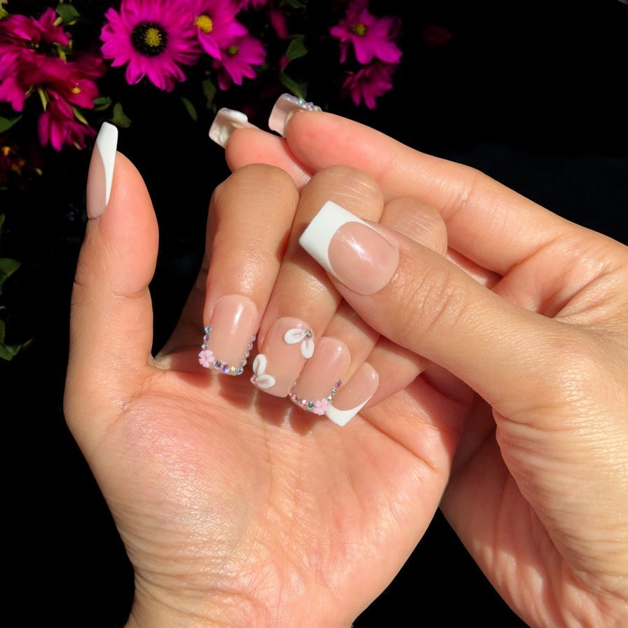 Mini diamond 3D flower