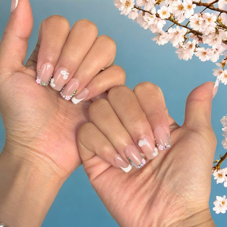 Mini diamond 3D flower
