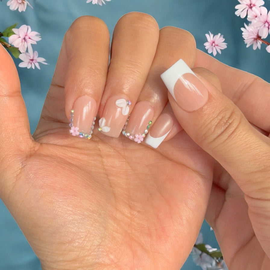 Mini diamond 3D flower
