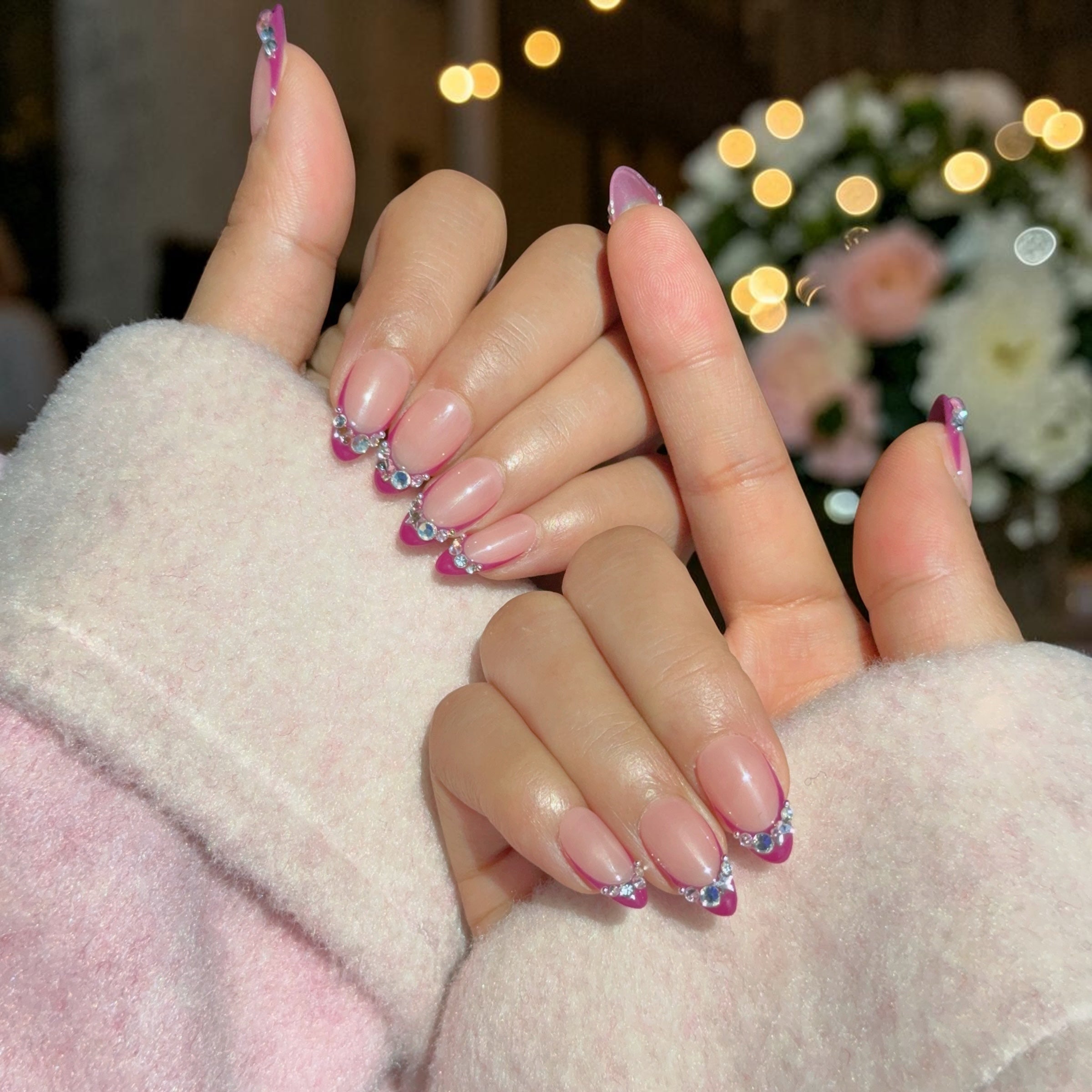 Pink Crystal Kiss