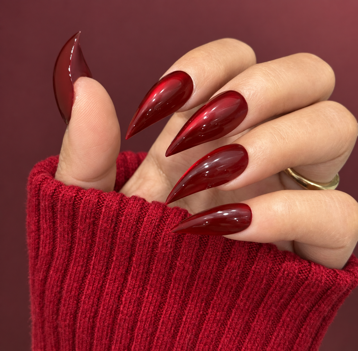 dragon claw nails 34 pieces