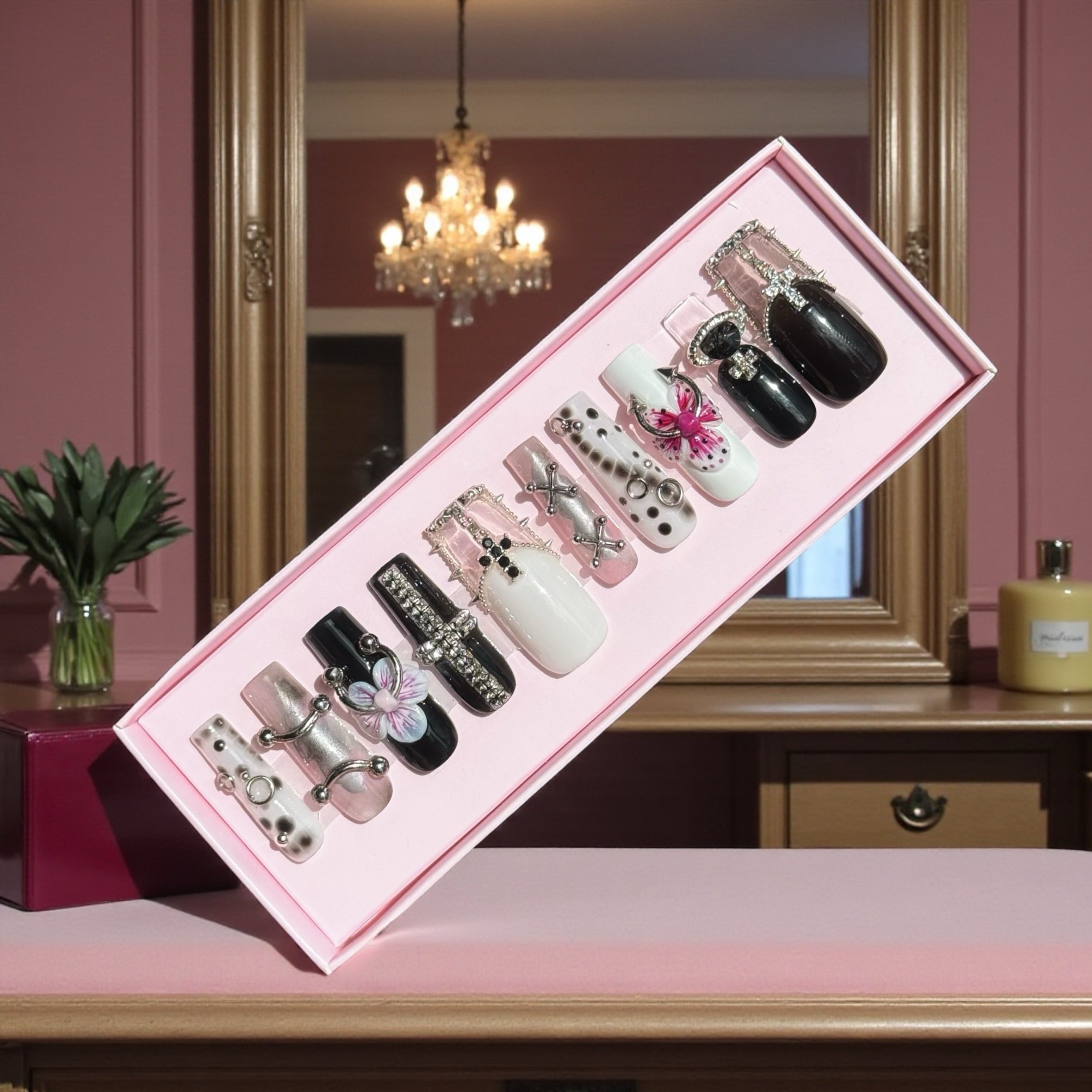 Chrome pixel Romance