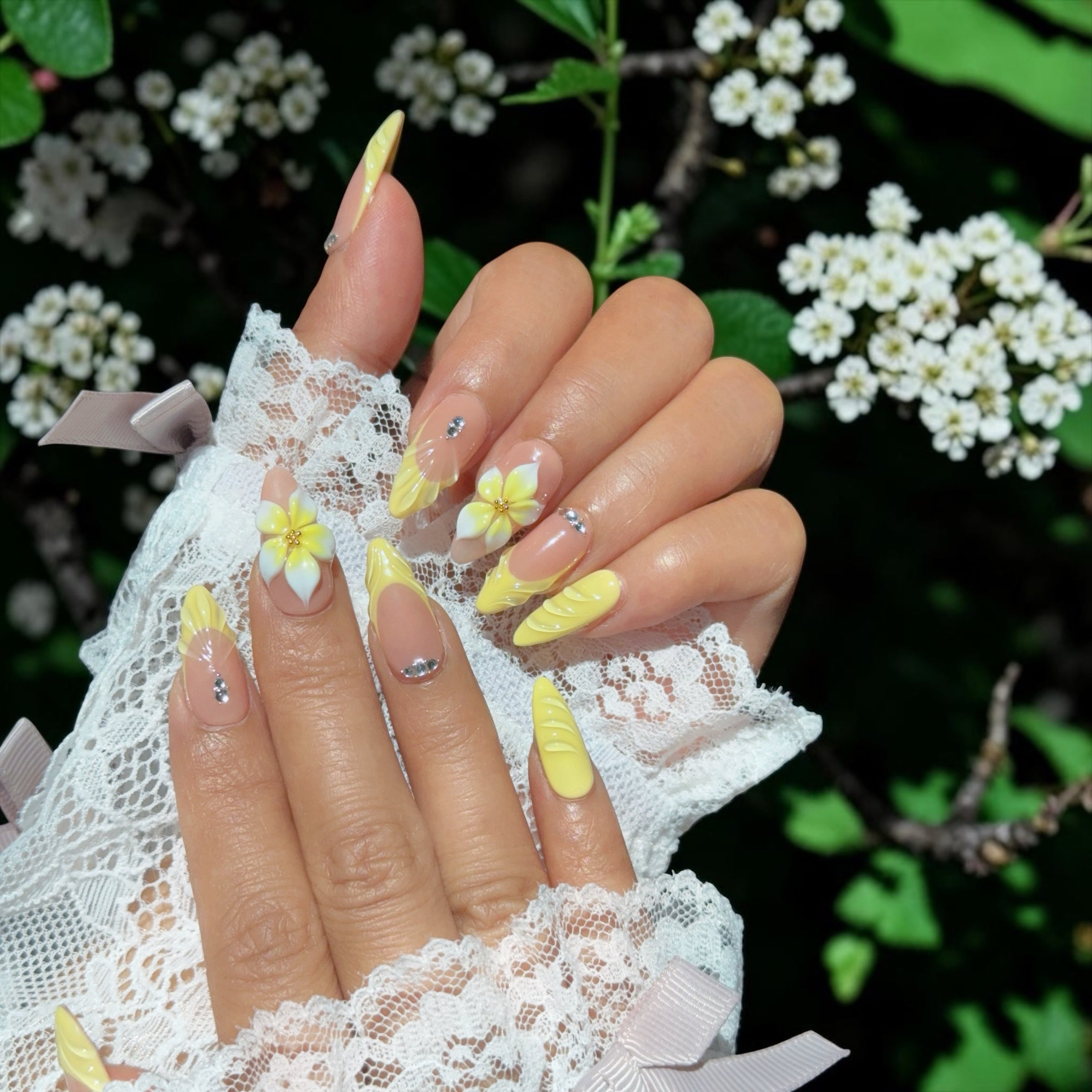 The yellow dress