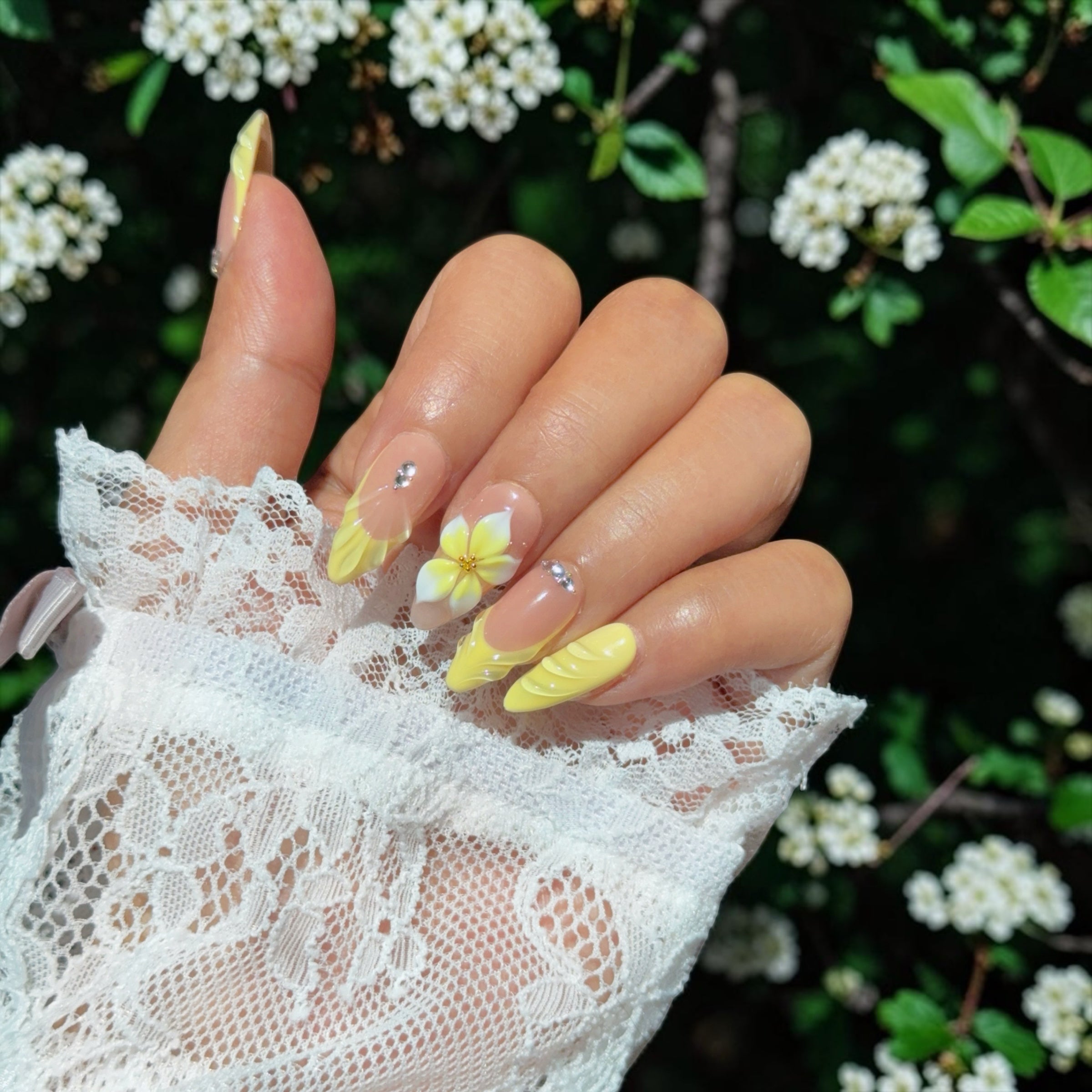 The yellow dress