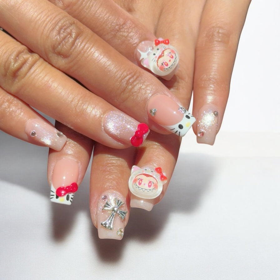 Hellokitty X Labubu Collab