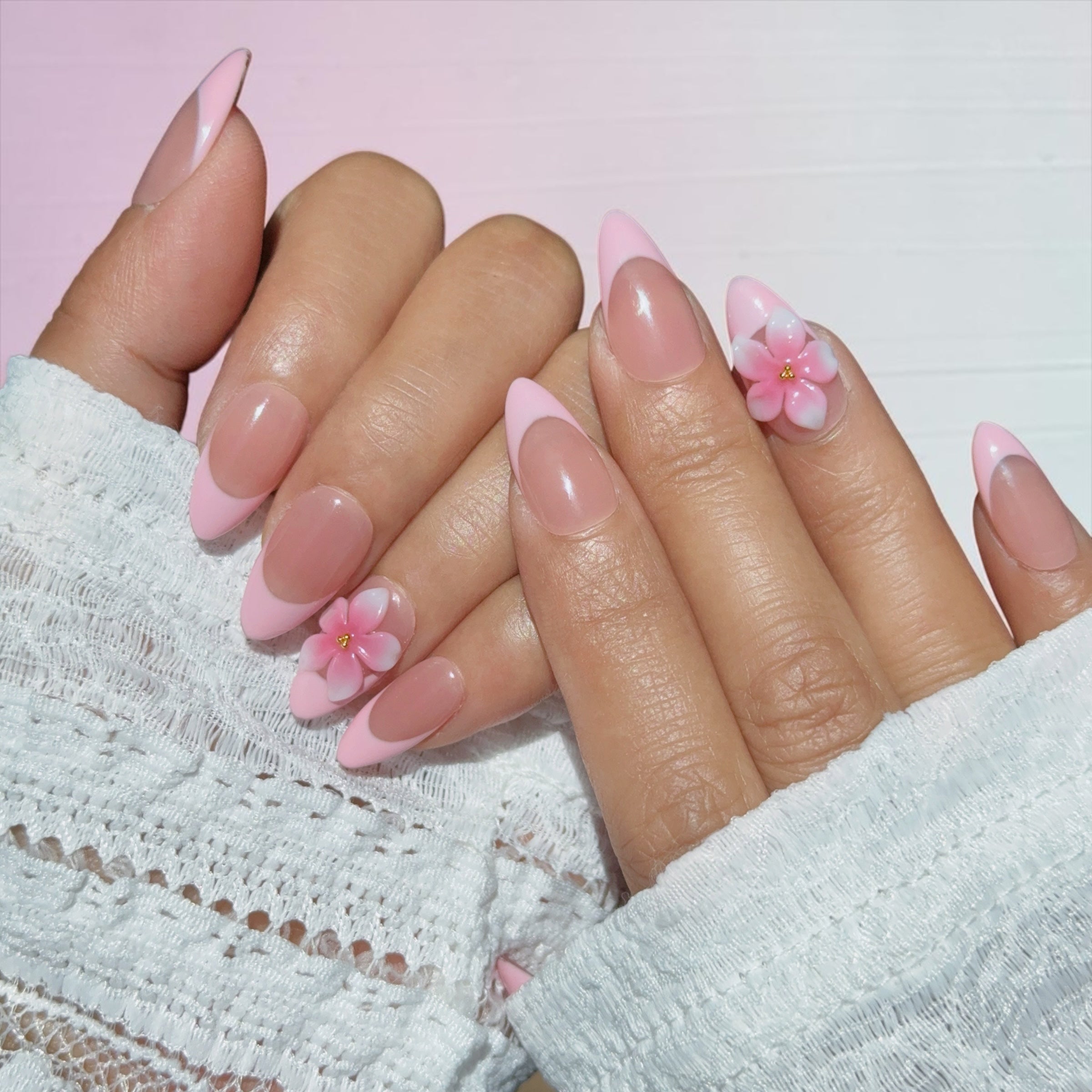 pink fleur